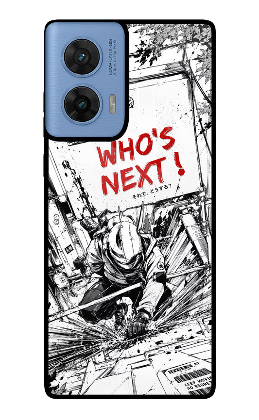 Who's Next Moto G96 5G Glass Case