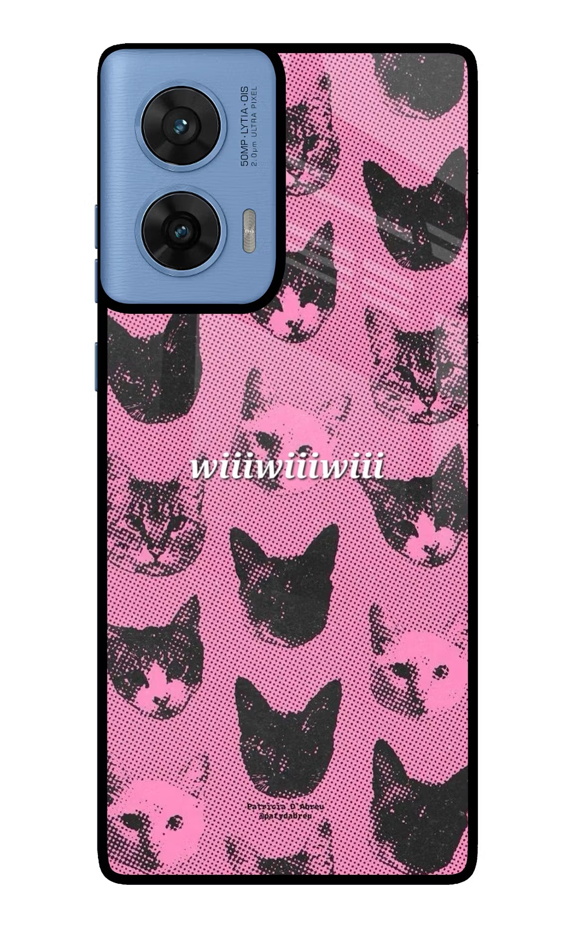 Pink Cats Moto G96 5G Glass Case