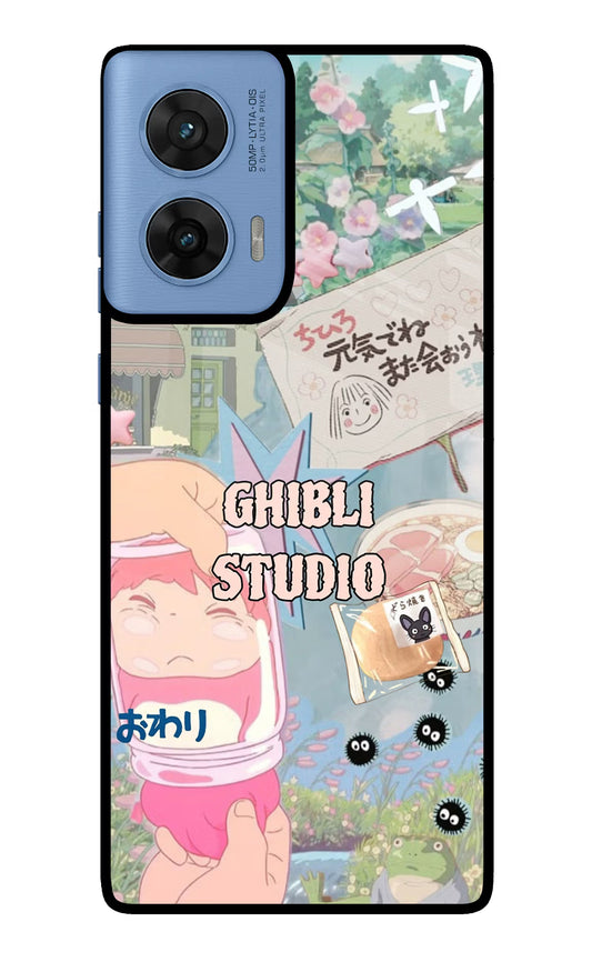 Studio Ghibli Moto G96 5G Glass Case