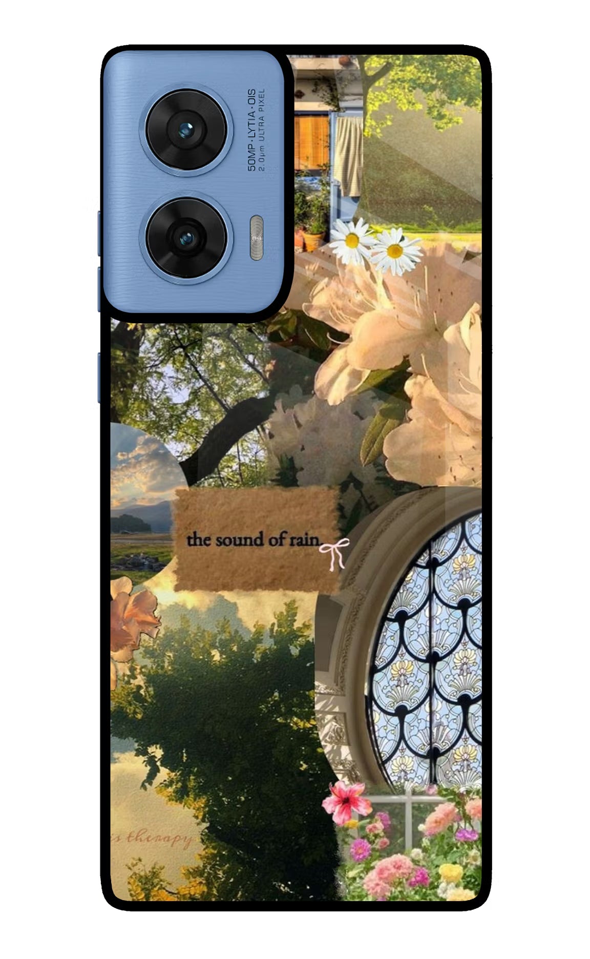 Rain Moto G96 5G Glass Case