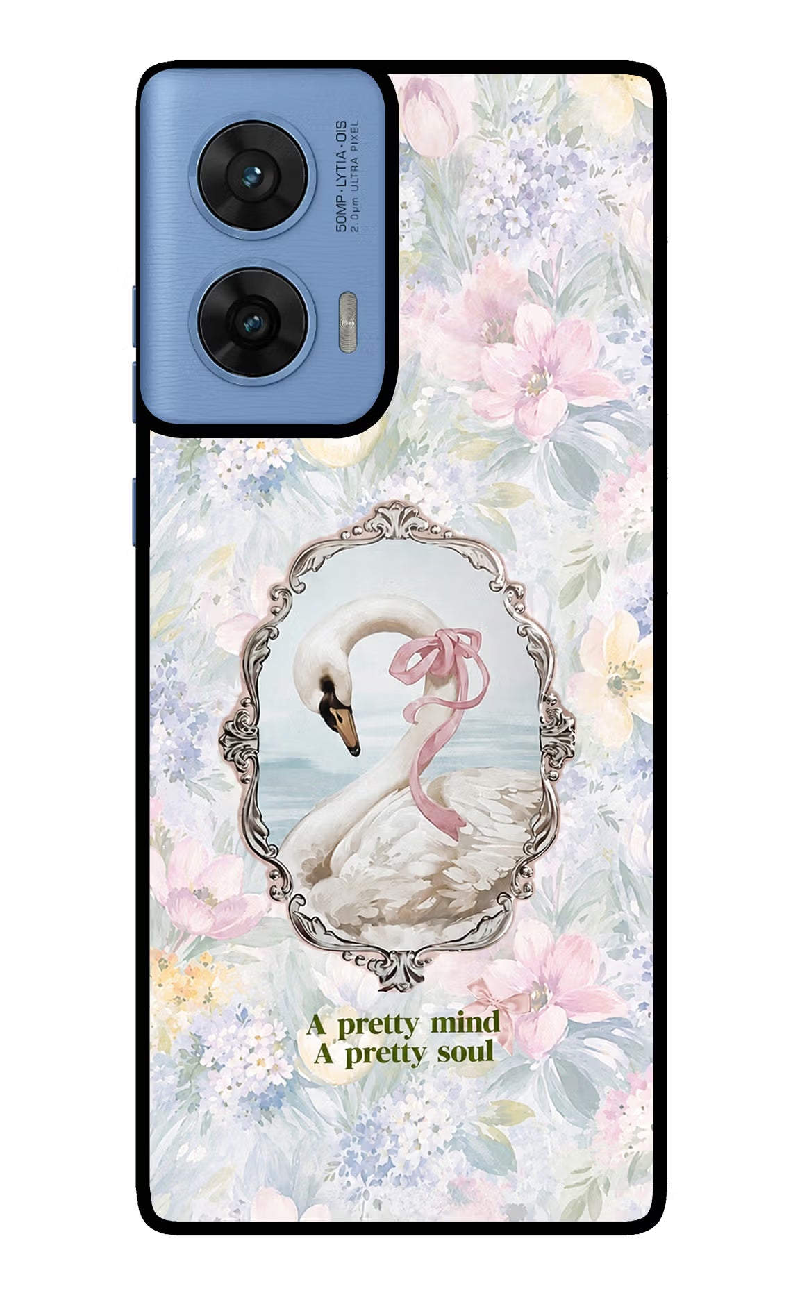 Pretty Mind Pretty Soul Moto G96 5G Glass Case