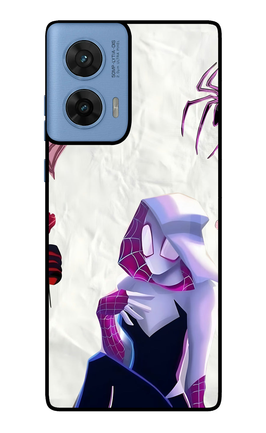 Gwen Verse Moto G96 5G Back Cover, Glass case