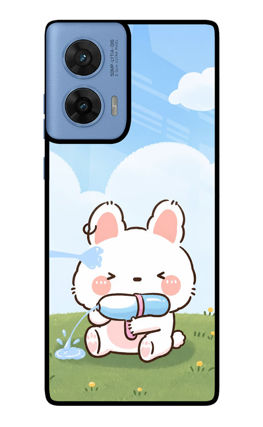 Bunny Treat Moto G96 5G Glass Case