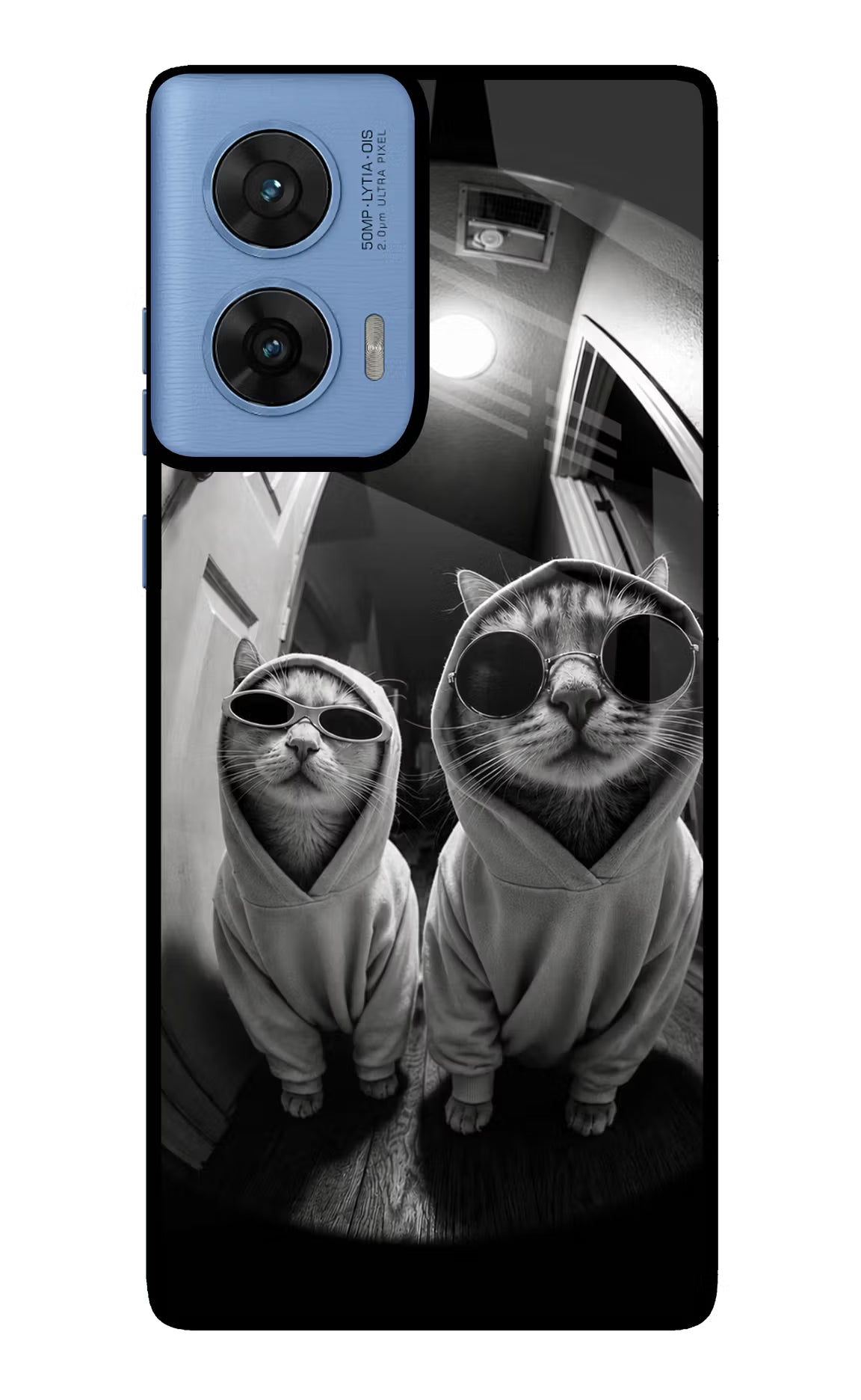Hood Cats Moto G96 5G Glass Case