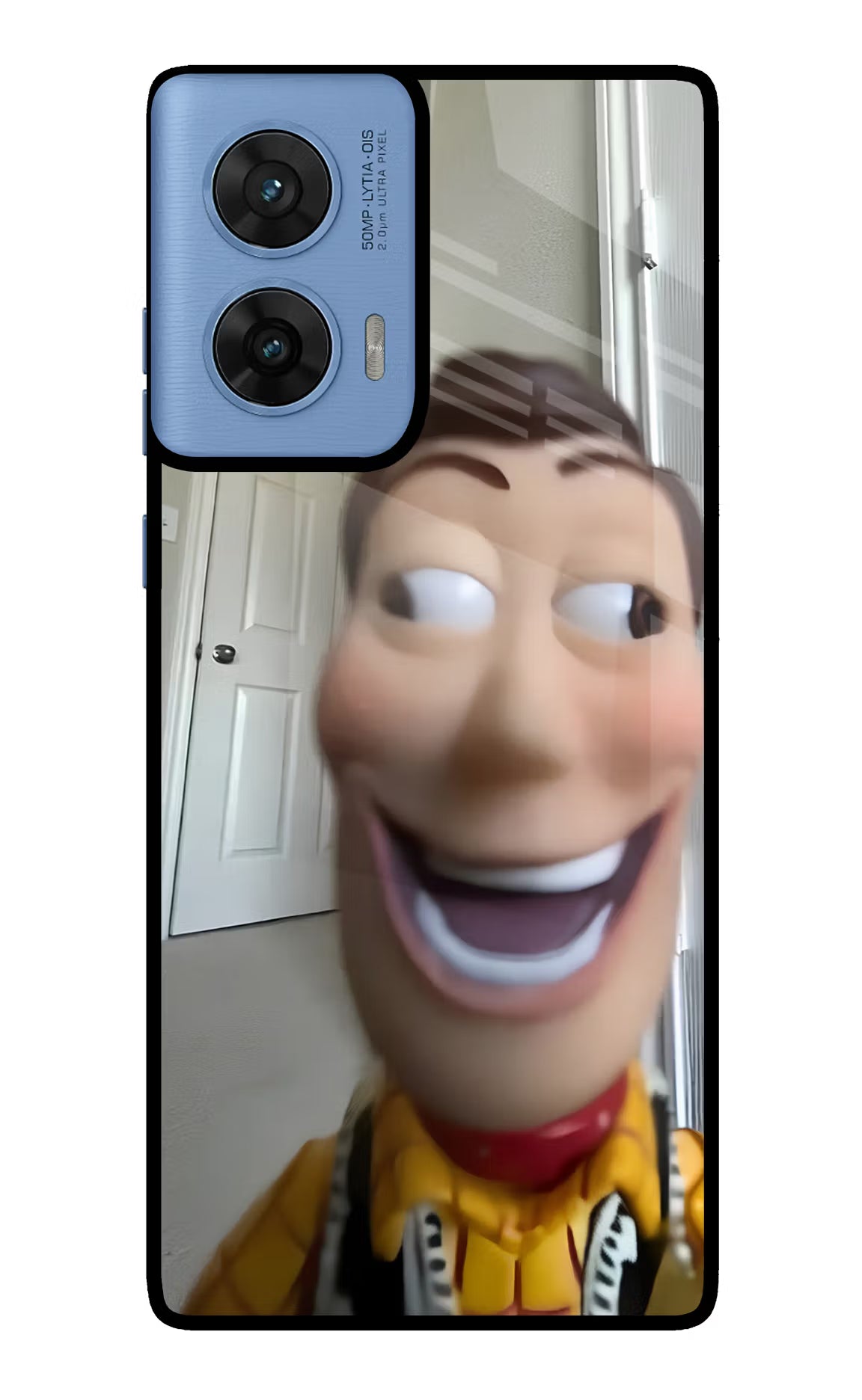Side Eye Woody Moto G96 5G Glass Case