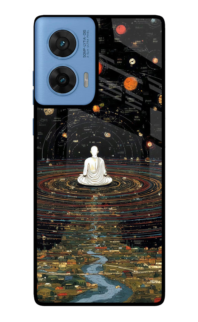 Space Monk Moto G96 5G Glass Case