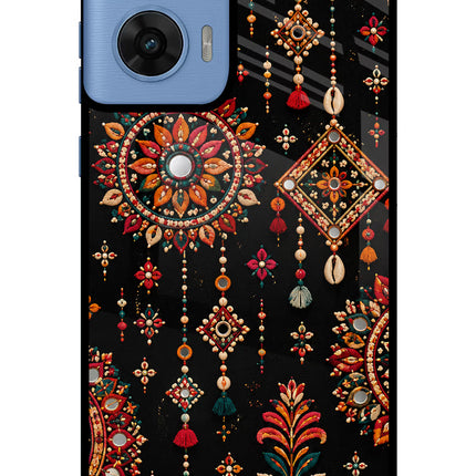Boho Noir Moto G96 5G Glass Case