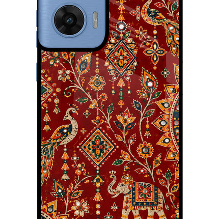 Laal Riwaaz Moto G96 5G Glass Case