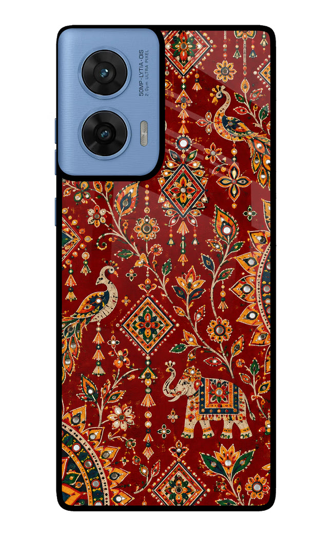 Laal Riwaaz Moto G96 5G Glass Case