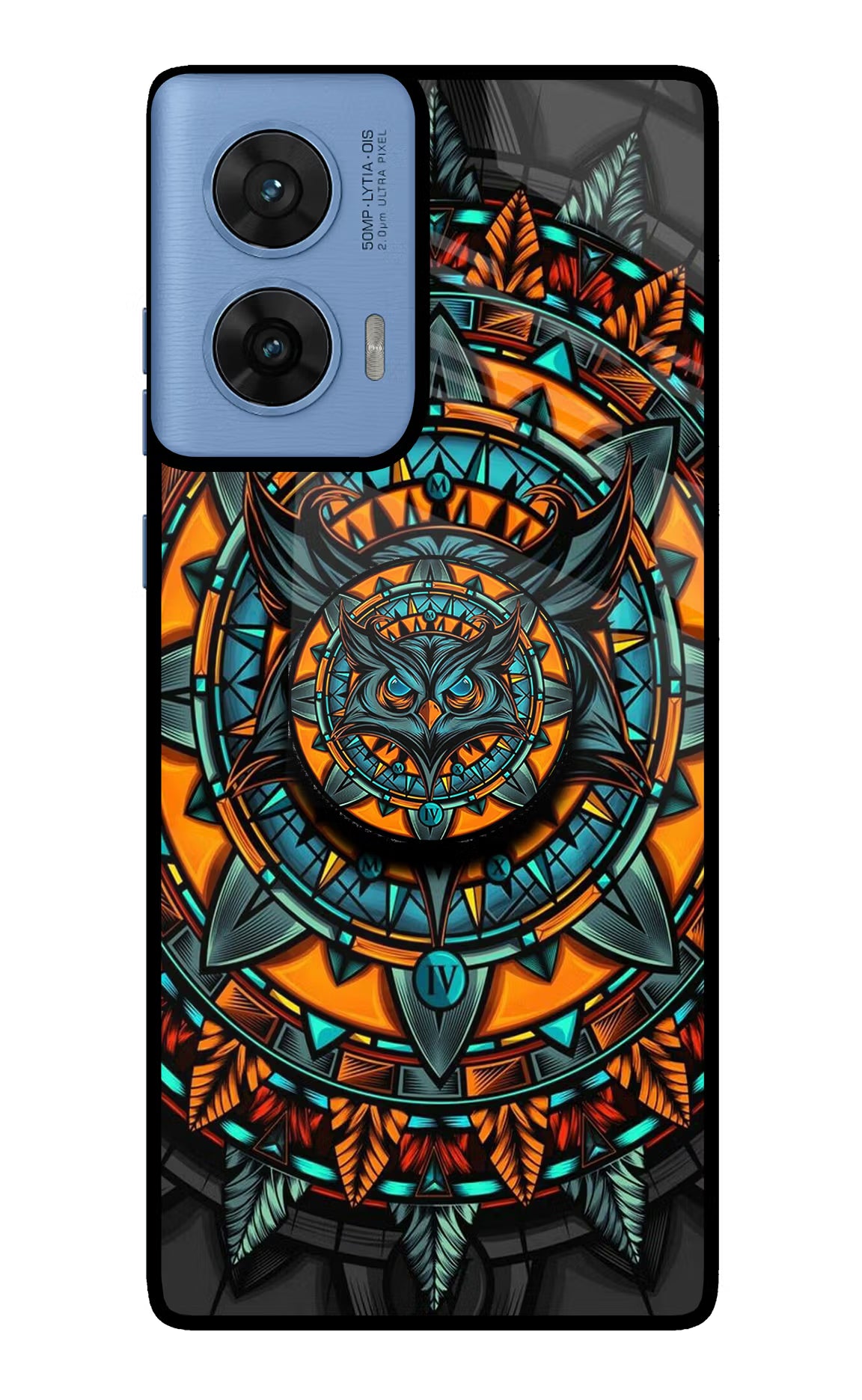 Angry Owl Moto G96 5G Pop Case by Casekaro