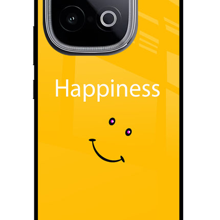 Happiness With Smiley iQOO Neo 10 Glass Case