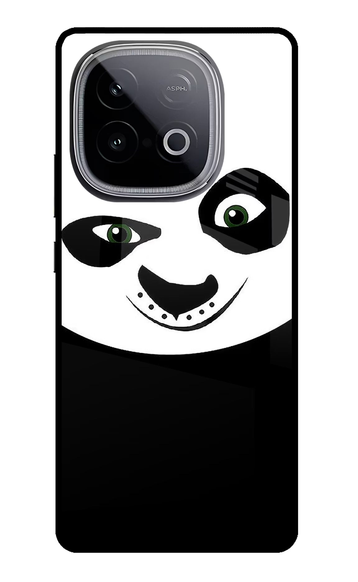 Panda iQOO Neo 10 Glass Case Back Cover by Casekaro