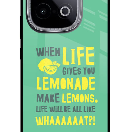 Quote iQOO Neo 10 Glass Case Back Cover by Casekaro