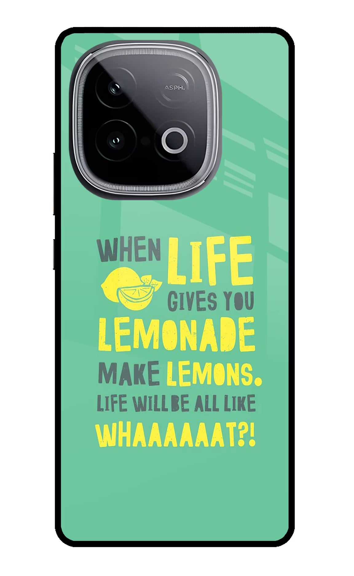 Quote iQOO Neo 10 Glass Case Back Cover by Casekaro