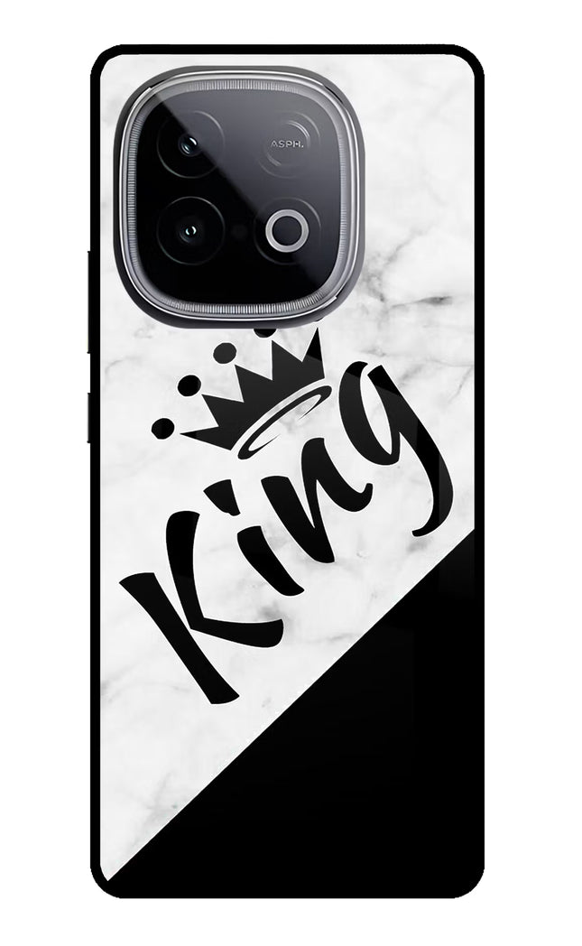 King iQOO Neo 10 Glass Case Back Cover by Casekaro