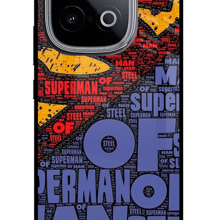 Superman iQOO Neo 10 Glass Case Back Cover by Casekaro