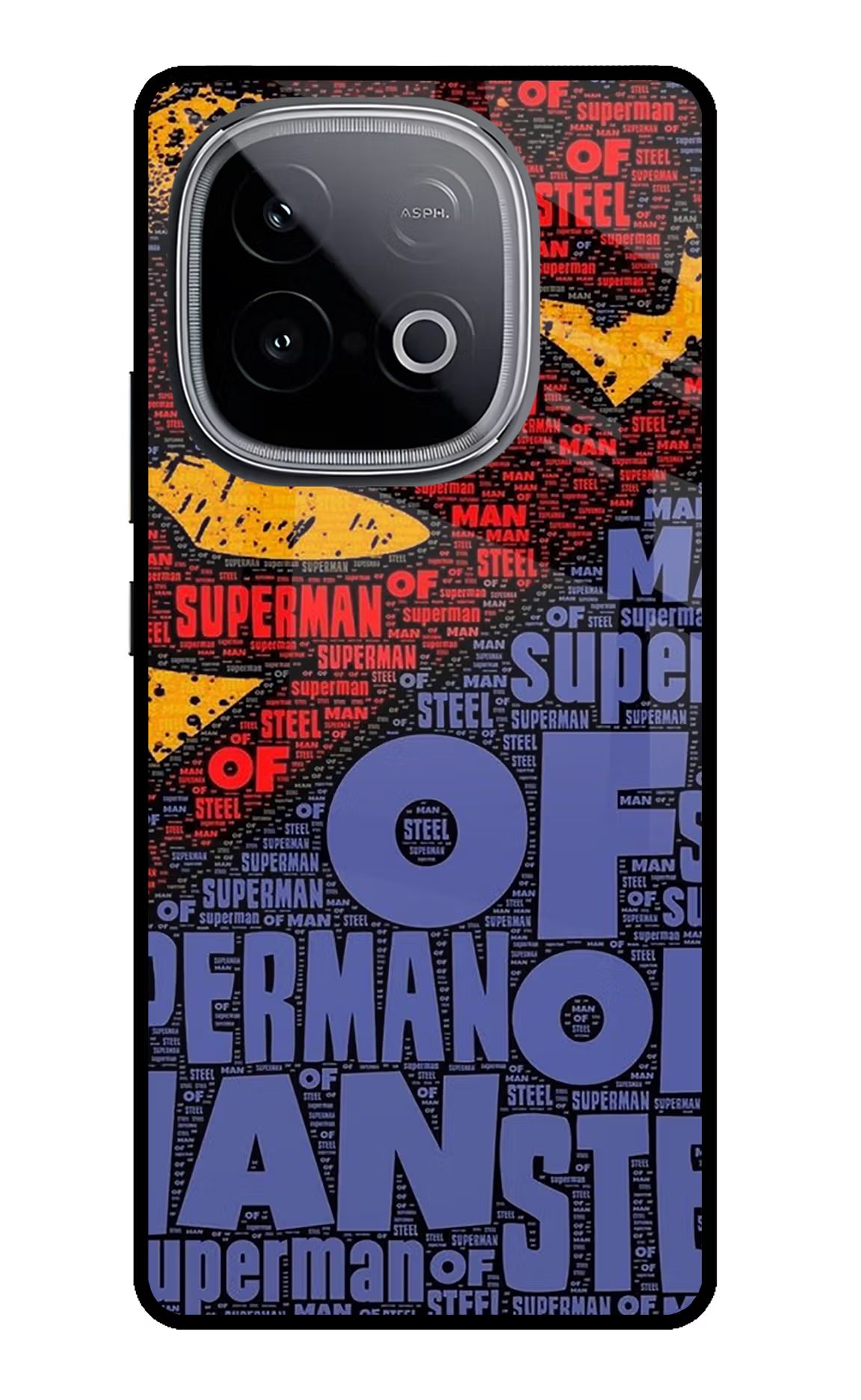 Superman iQOO Neo 10 Glass Case Back Cover by Casekaro