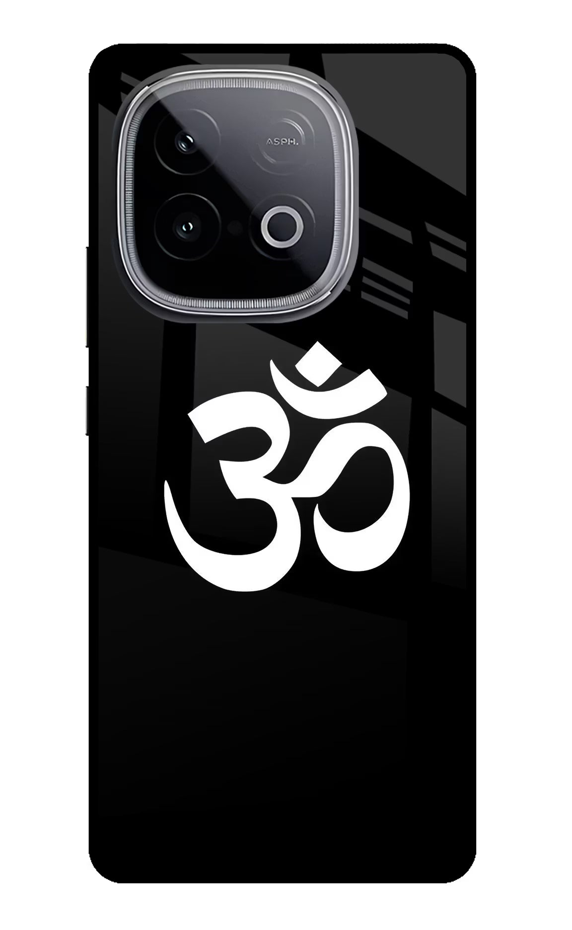 Om iQOO Neo 10 Glass Case Back Cover by Casekaro