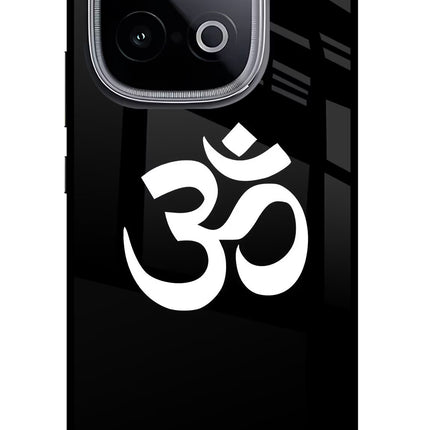 Om iQOO Neo 10 Glass Case Back Cover by Casekaro