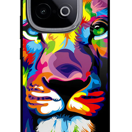 Lion iQOO Neo 10 Glass Case