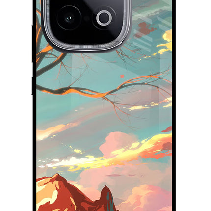 Scenery iQOO Neo 10 Glass Case Back Cover by Casekaro