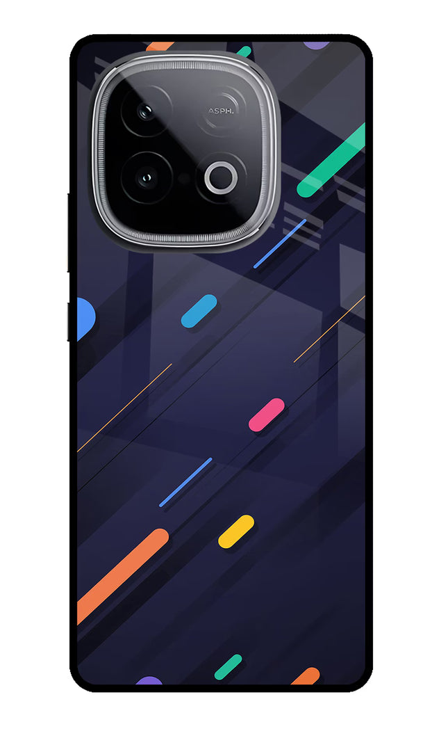 Abstract Design iQOO Neo 10 Glass Case Back Cover by Casekaro