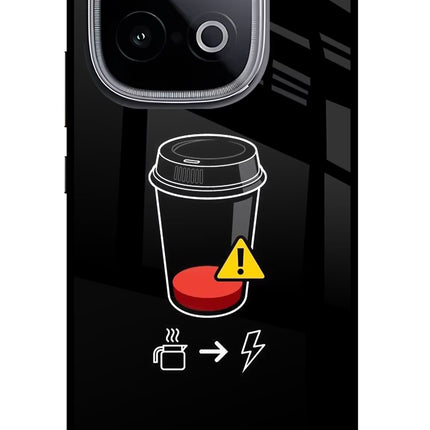 Coffee iQOO Neo 10 Glass Case