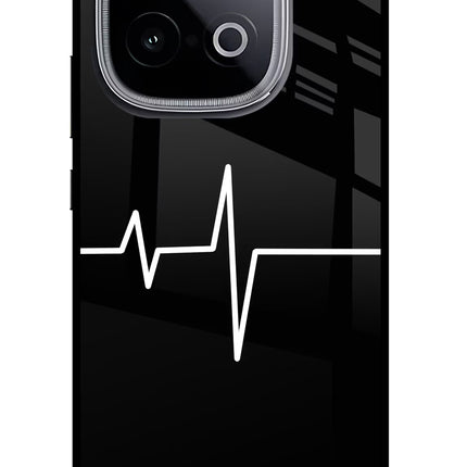 Heart Beats iQOO Neo 10 Glass Case Back Cover by Casekaro