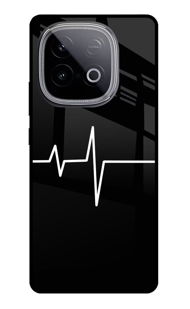 Heart Beats iQOO Neo 10 Glass Case Back Cover by Casekaro