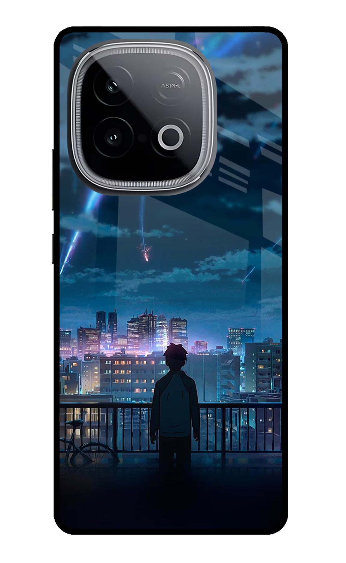Anime iQOO Neo 10 Glass Case Back Cover by Casekaro