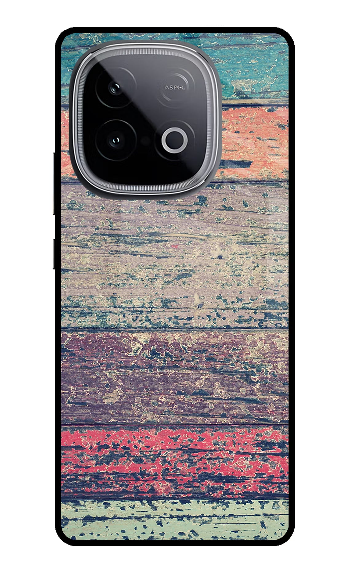 Colourful Wall iQOO Neo 10 Glass Case Back Cover by Casekaro