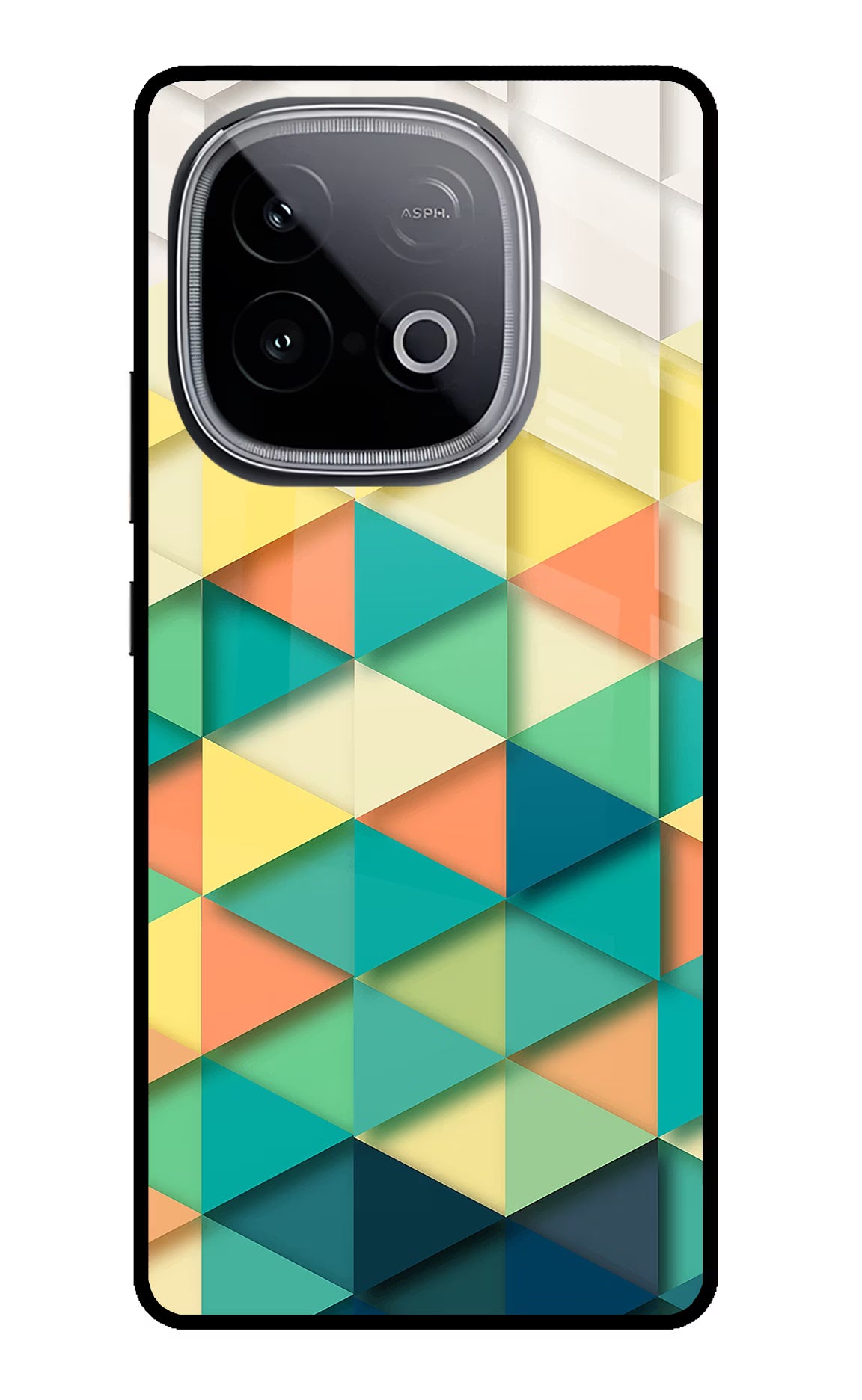 Abstract iQOO Neo 10 Glass Case Back Cover by Casekaro