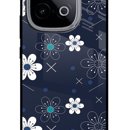 Flowers iQOO Neo 10 Glass Case