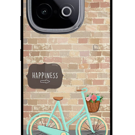 Happiness Artwork iQOO Neo 10 Glass Case Back Cover by Casekaro