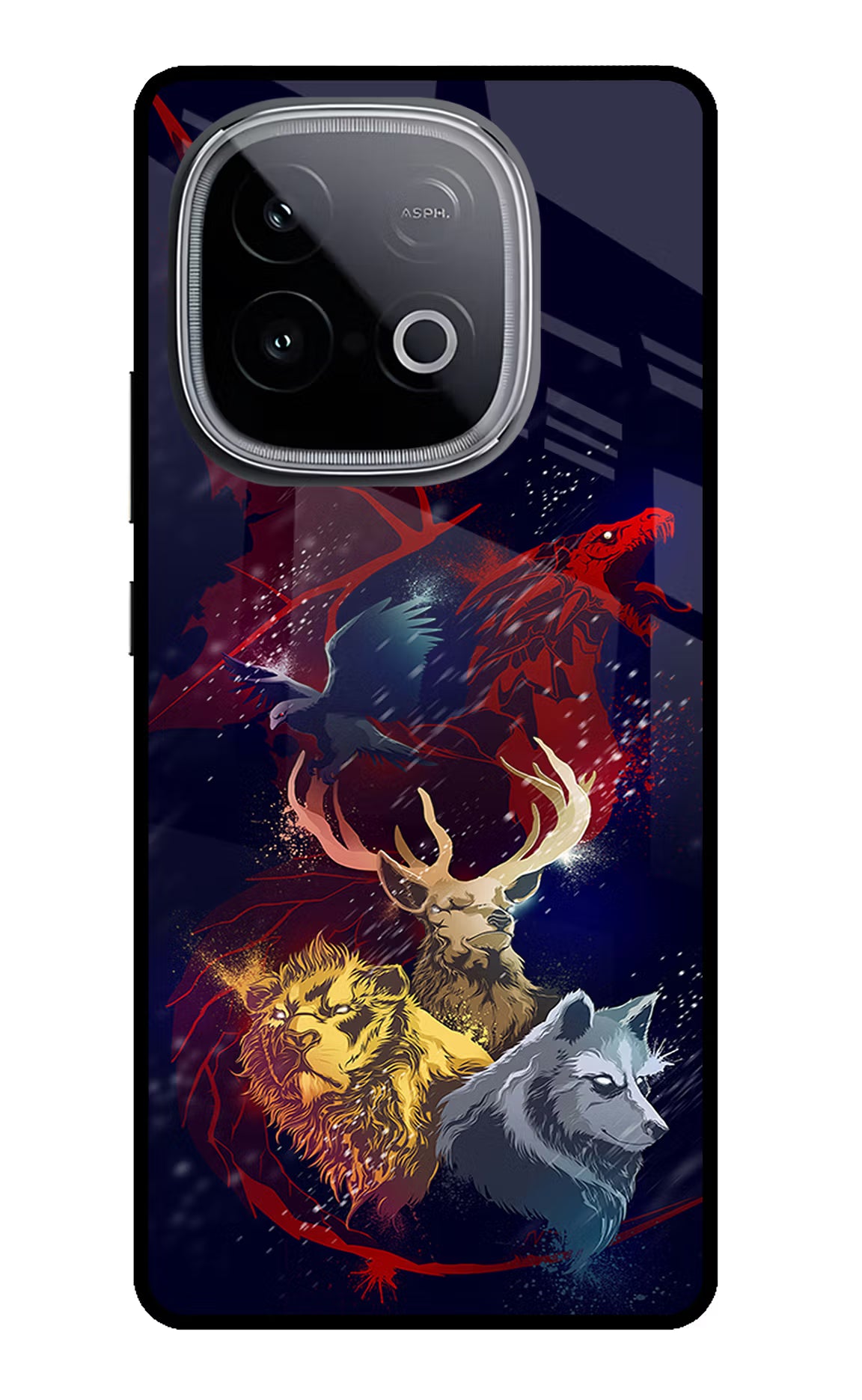Game Of Thrones iQOO Neo 10 Glass Case Back Cover by Casekaro