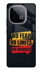 No Fear No Limits No Excuse iQOO Neo 10 Glass Case