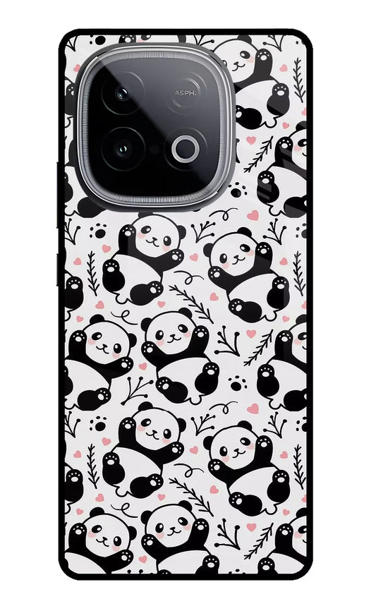 Cute Panda iQOO Neo 10 Glass Case