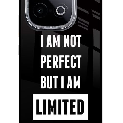 I Am Not Perfect But I Am Limited Edition iQOO Neo 10 Glass Case