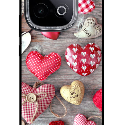 Love Wallpaper iQOO Neo 10 Glass Case Back Cover by Casekaro