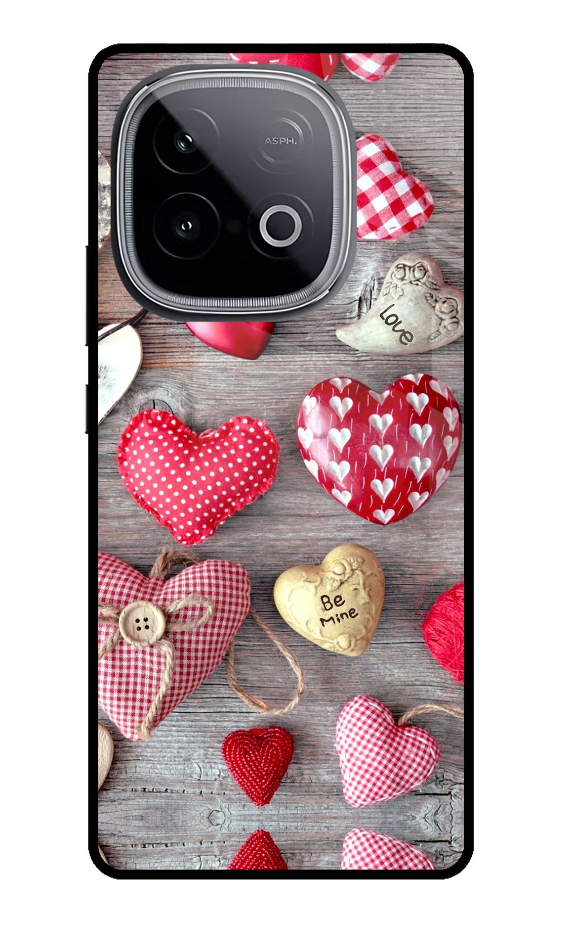 Love Wallpaper iQOO Neo 10 Glass Case Back Cover by Casekaro