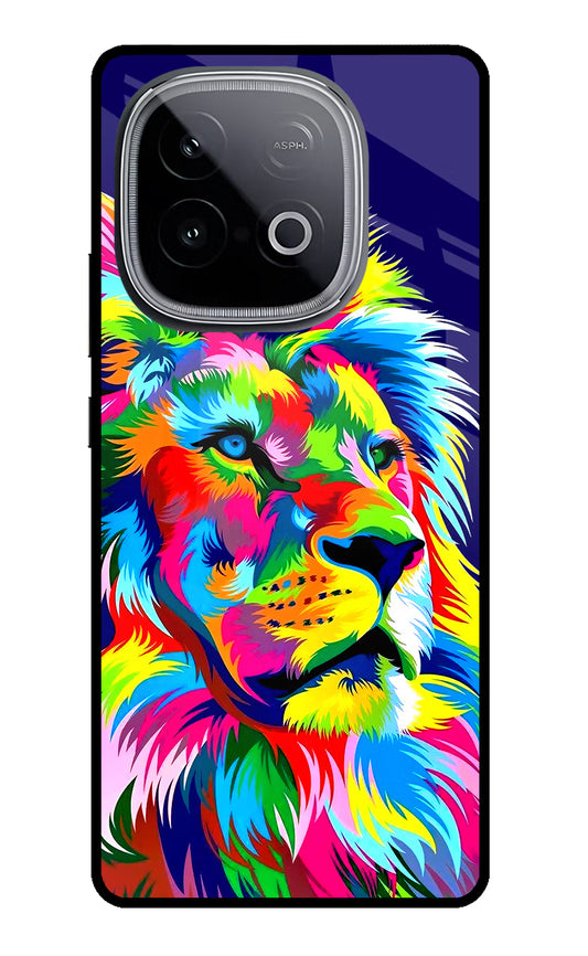 Vector Art Lion iQOO Neo 10 Glass Case