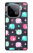 Elephants iQOO Neo 10 Glass Case