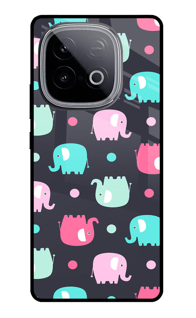 Elephants iQOO Neo 10 Glass Case