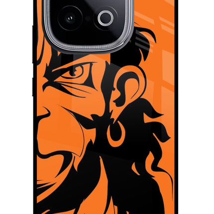 Hanuman iQOO Neo 10 Glass Case Back Cover by Casekaro