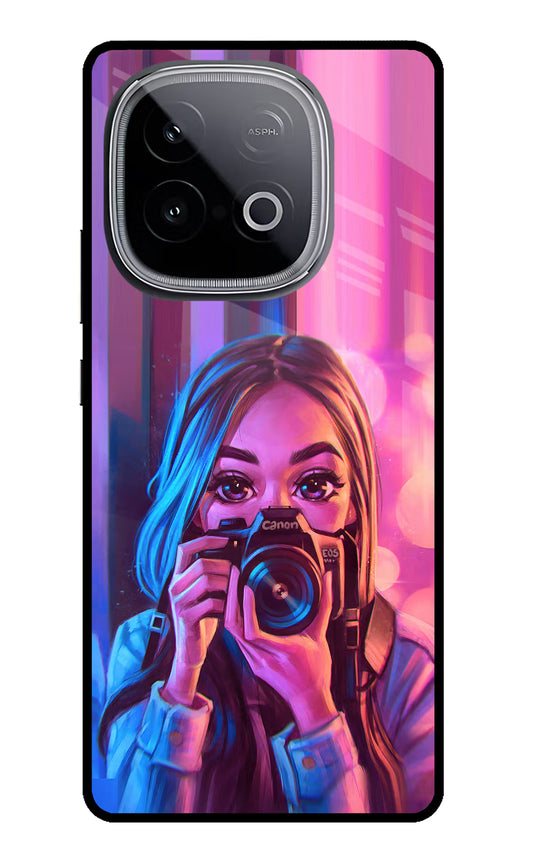 Girl Photographer iQOO Neo 10 Glass Case