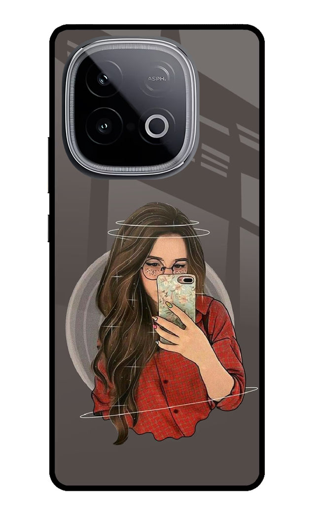 Selfie Queen iQOO Neo 10 Glass Case Back Cover by Casekaro