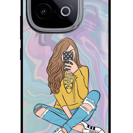 Selfie Girl iQOO Neo 10 Glass Case