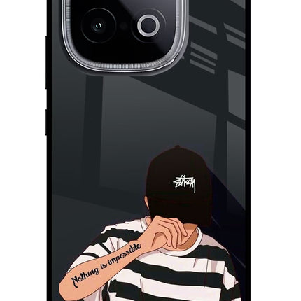 Aesthetic Boy iQOO Neo 10 Glass Case