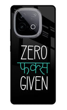 Zero Fucks Given iQOO Neo 10 Glass Case