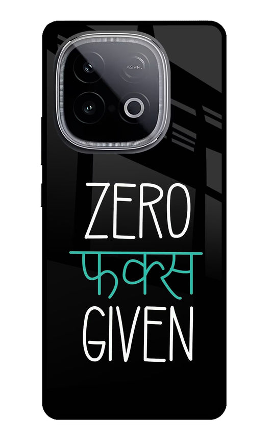 Zero Fucks Given iQOO Neo 10 Glass Case